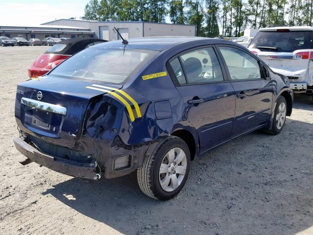 3N1AB6AP7BL710731 - 2011 NISSAN SENTRA 2.0 BLUE photo 4