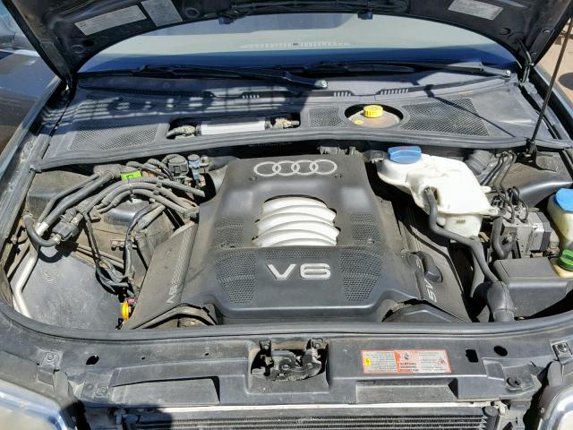 WAUED28D6XA316923 - 1999 AUDI A4 2.8 QUA CHARCOAL photo 7