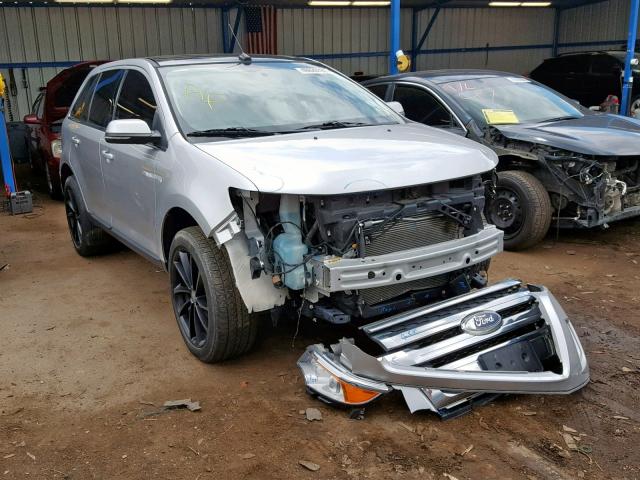 2FMDK4KC9DBE38722 - 2013 FORD EDGE LIMIT SILVER photo 1