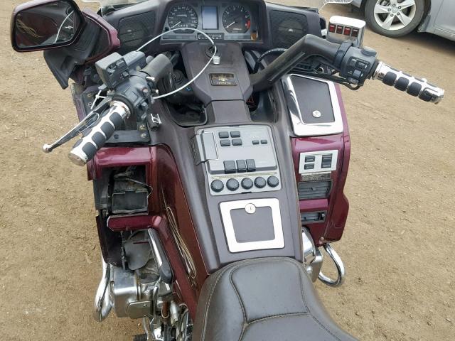 1HFSC2200KA106489 - 1989 HONDA GL1500 MAROON photo 5