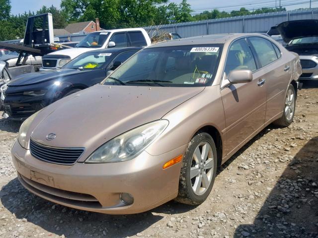 JTHBA30G065167327 - 2006 LEXUS ES 330 GOLD photo 2