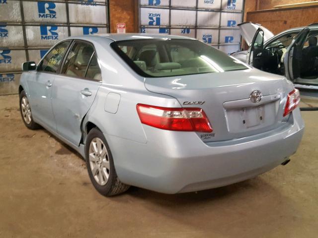 JTNBE46K073013295 - 2007 TOYOTA CAMRY NEW BLUE photo 3