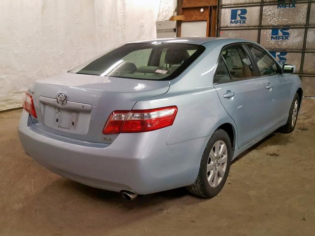 JTNBE46K073013295 - 2007 TOYOTA CAMRY NEW BLUE photo 4