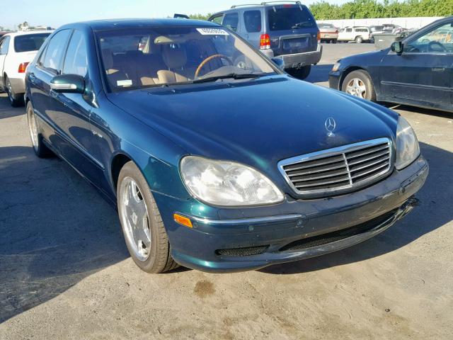 WDBNG70J12A289470 - 2002 MERCEDES-BENZ S 430 GREEN photo 1