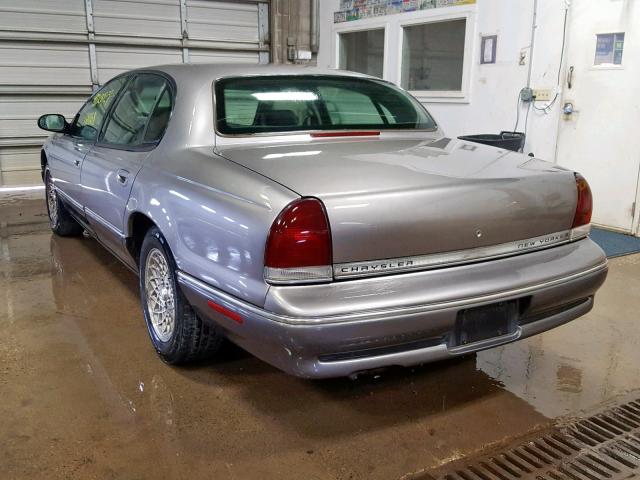 2C3HC46F4SH633651 - 1995 CHRYSLER NEW YORKER SILVER photo 3