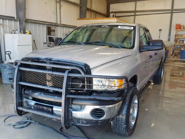 3D7KA28673G724980 - 2003 DODGE RAM 2500 S SILVER photo 2