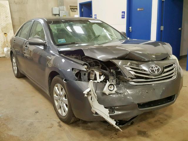 4T1BB46K09U073275 - 2009 TOYOTA CAMRY HYBR GRAY photo 1