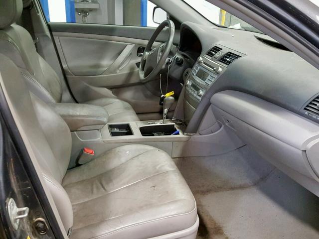 4T1BB46K09U073275 - 2009 TOYOTA CAMRY HYBR GRAY photo 5