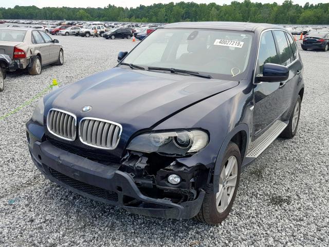 5UXFE8C57AL311554 - 2010 BMW X5 XDRIVE4 蓝色 照片 2