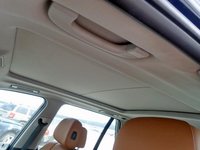 5UXFE8C57AL311554 - 2010 BMW X5 XDRIVE4 蓝色 照片 9