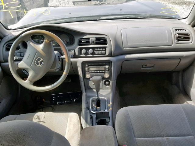 1YVGF22CX25277934 - 2002 MAZDA 626 LX GRAY photo 9