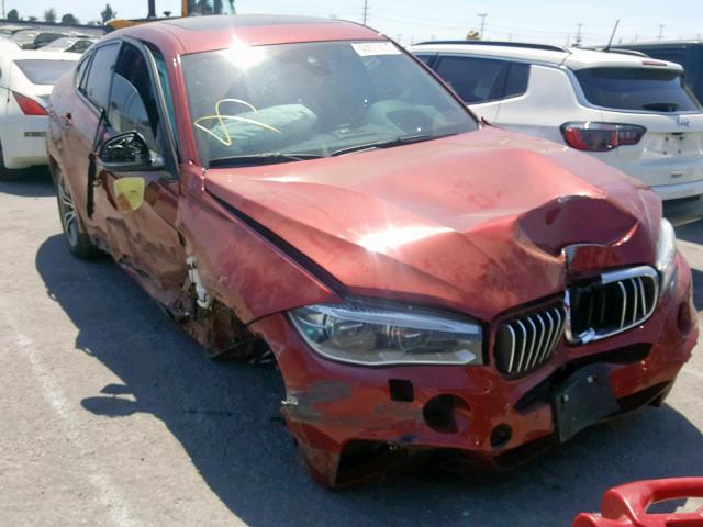 5UXKU6C50G0R33848 - 2016 BMW X6 XDRIVE5 RED photo 1