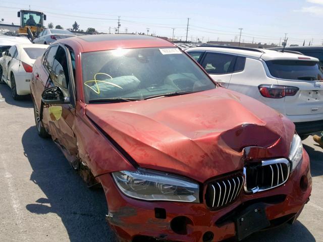 5UXKU6C50G0R33848 - 2016 BMW X6 XDRIVE5 RED photo 9