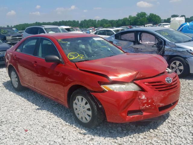 4T1BE46K29U290995 - 2009 TOYOTA CAMRY BASE RED photo 1