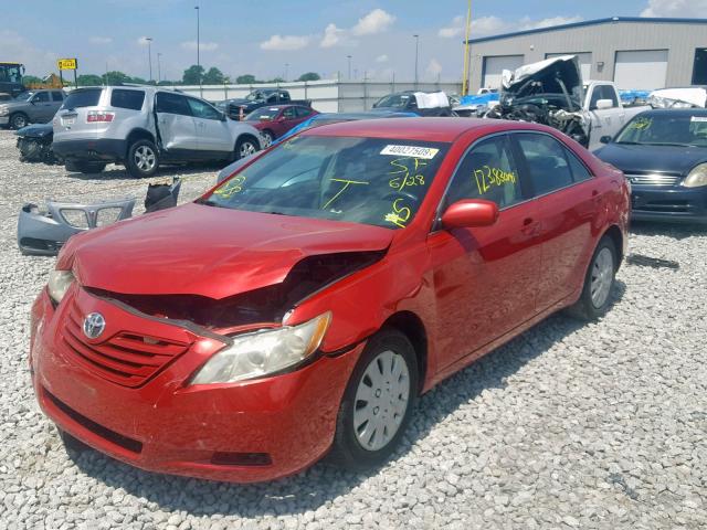 4T1BE46K29U290995 - 2009 TOYOTA CAMRY BASE RED photo 2