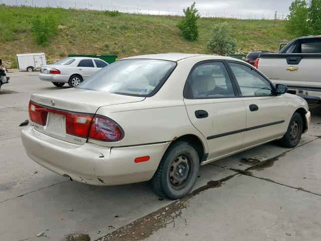 JM1BA1414S0134558 - 1995 MAZDA PROTEGE DX TAN photo 4