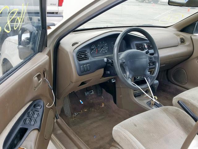 JM1BA1414S0134558 - 1995 MAZDA PROTEGE DX TAN photo 9