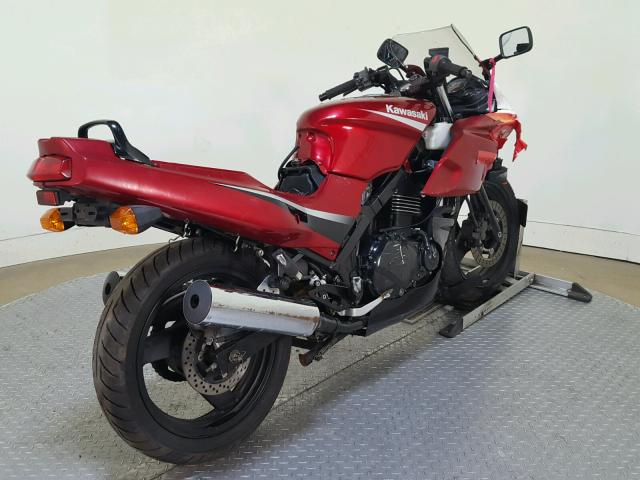 JKAEXVD126A097815 - 2006 KAWASAKI EX500 D RED photo 8