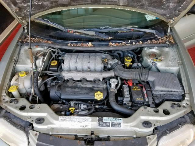 3C3EL55H0XT593515 - 1999 CHRYSLER SEBRING JX GREEN photo 7