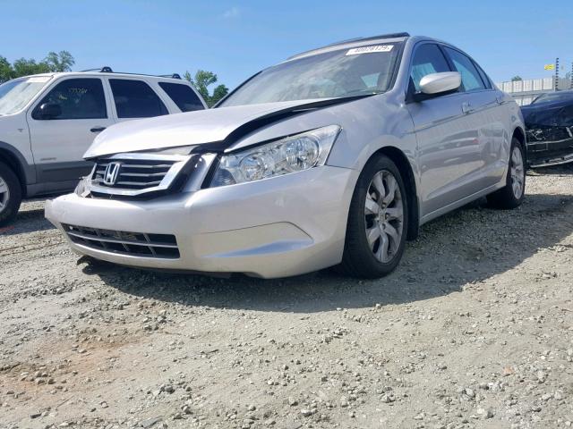 1HGCP2F81AA193628 - 2010 HONDA ACCORD EXL SILVER photo 2