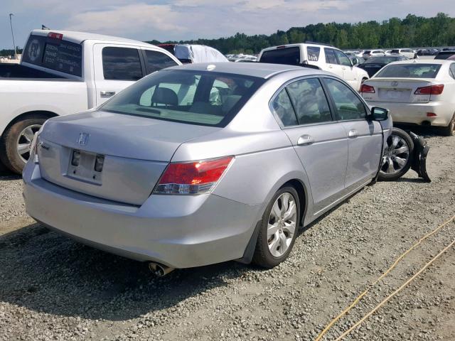 1HGCP2F81AA193628 - 2010 HONDA ACCORD EXL SILVER photo 4