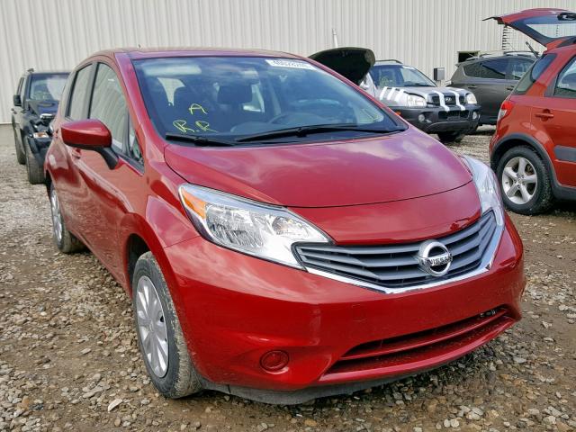 3N1CE2CP7FL417410 - 2015 NISSAN VERSA NOTE RED photo 1