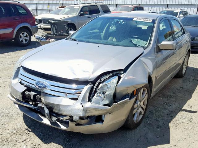 3FAHP08158R163143 - 2008 FORD FUSION SEL SILVER photo 2