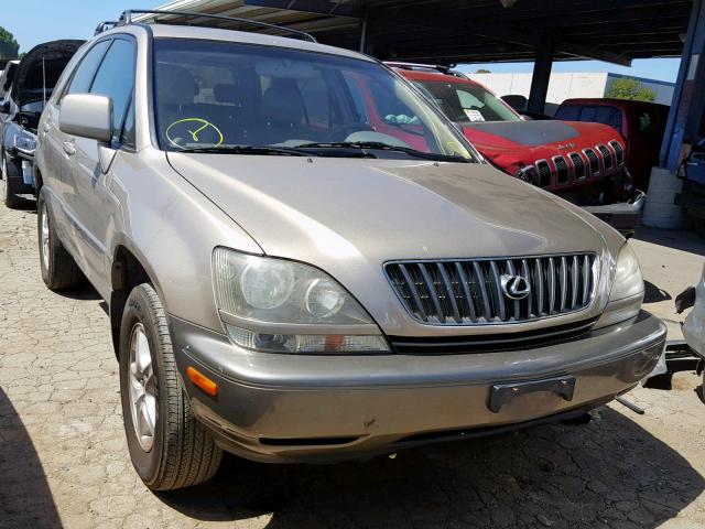 JT6HF10U6X0061784 - 1999 LEXUS RX 300 GOLD photo 1