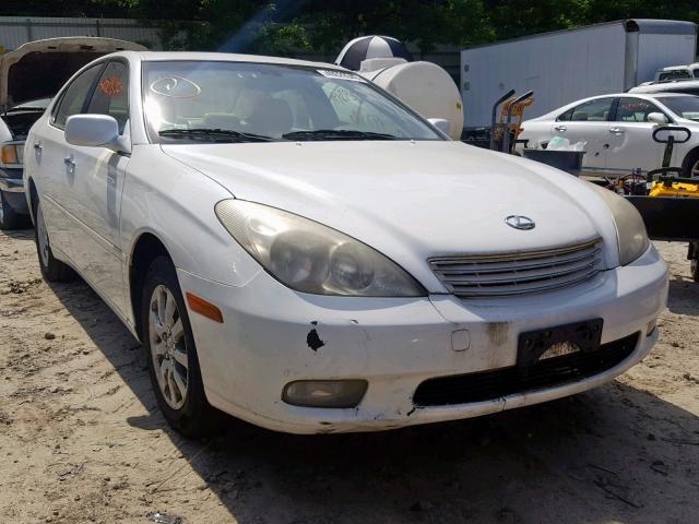 JTHBF30G730104235 - 2003 LEXUS ES 300 WHITE photo 1