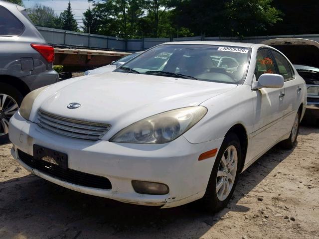 JTHBF30G730104235 - 2003 LEXUS ES 300 WHITE photo 2