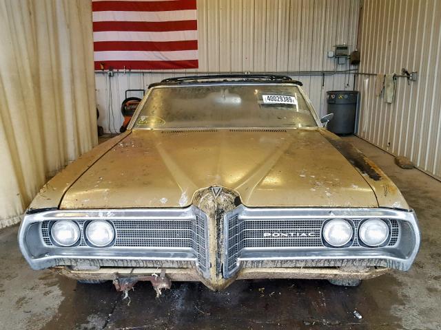 252679P180474 - 1968 PONTIAC CATALINA GOLD photo 9