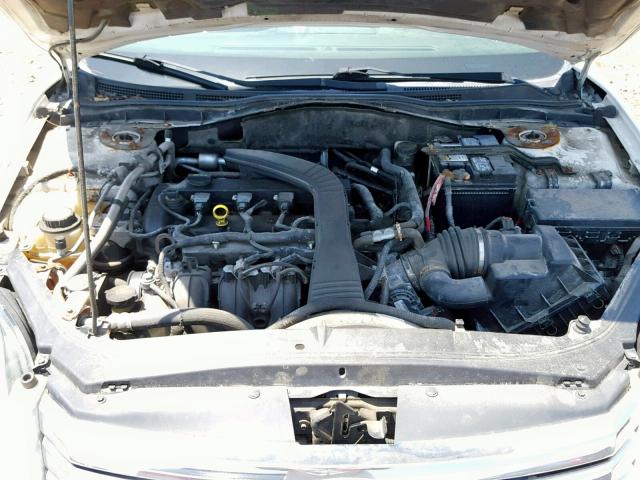 3FAHP08Z98R191694 - 2008 FORD FUSION SEL WHITE photo 7