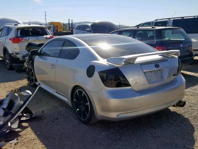 JTKDE177370169377 - 2007 TOYOTA SCION TC 银色 照片 3