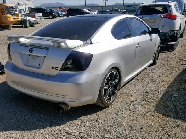 JTKDE177370169377 - 2007 TOYOTA SCION TC 银色 照片 4