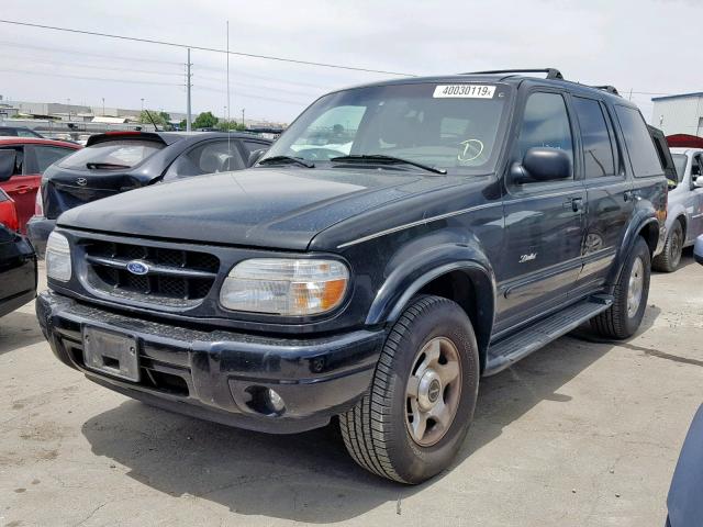 1FMDU85P2YZA57104 - 2000 FORD EXPLORER L BLACK photo 2