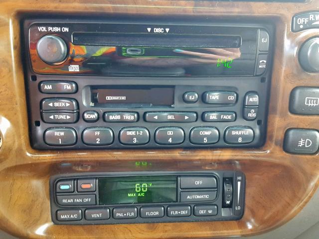 1FMDU85P2YZA57104 - 2000 FORD EXPLORER L BLACK photo 9