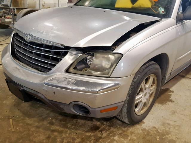 2A4GM68416R838981 - 2006 CHRYSLER PACIFICA T SILVER photo 9