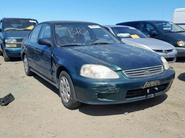 2HGEJ6617XH539728 - 1999 HONDA CIVIC BASE GREEN photo 1