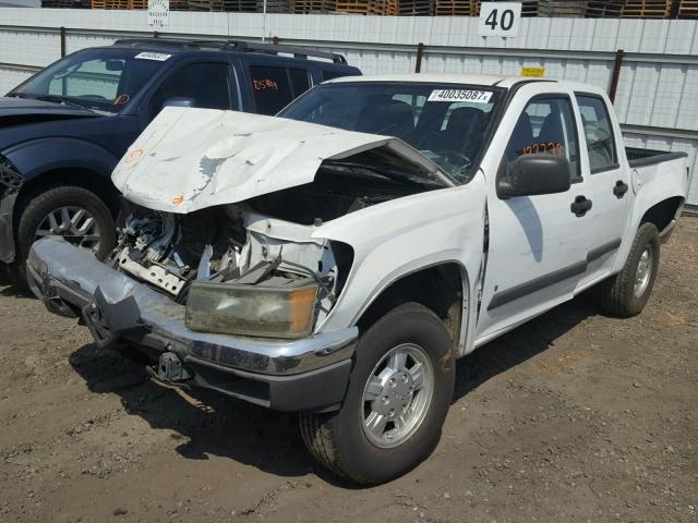 1GTCS13EX78239538 - 2007 GMC CANYON WHITE photo 2