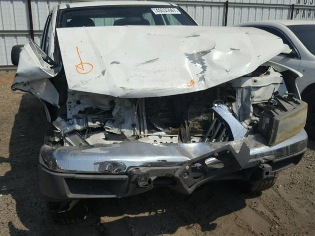 1GTCS13EX78239538 - 2007 GMC CANYON WHITE photo 9