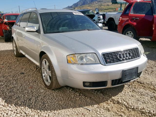 WAUXU64B32N052453 - 2002 AUDI S6 AVANT Q SILVER photo 1