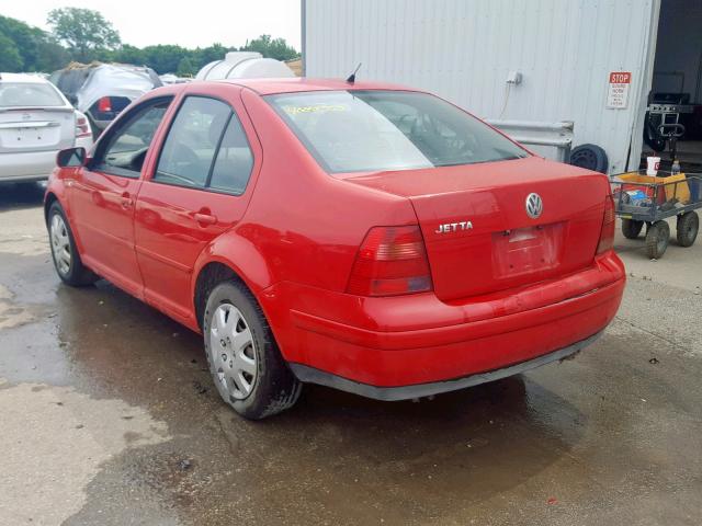 3VWRK69M72M094580 - 2002 VOLKSWAGEN JETTA GL RED photo 3