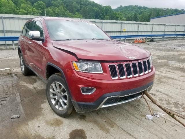 1C4RJFBG3FC213811 - 2015 JEEP GRAND CHER BURGUNDY photo 1