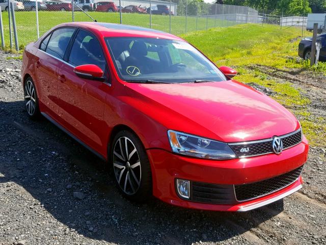 3VW5A7AJXCM371572 - 2012 VOLKSWAGEN JETTA GLI RED photo 1