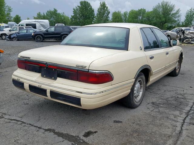 2MELM75W1TX626412 - 1996 MERCURY GRAND MARQ BEIGE photo 4