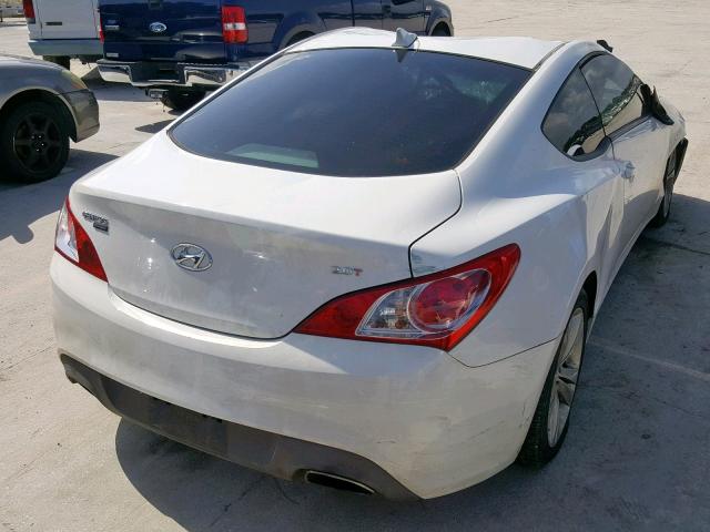 KMHHT6KD8CU073817 - 2012 HYUNDAI GENESIS CO WHITE photo 4