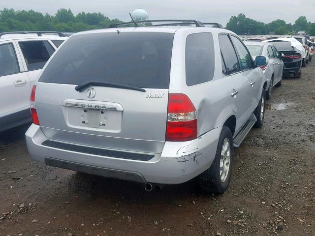 2HNYD18621H535019 - 2001 ACURA MDX TOURIN SILVER photo 4