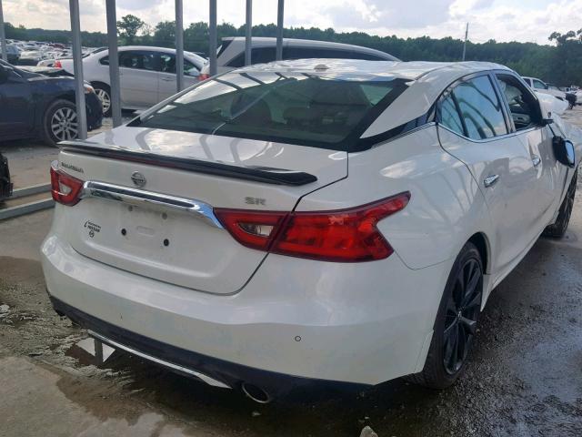 1N4AA6AP4HC446362 - 2017 NISSAN MAXIMA 3.5 WHITE photo 4