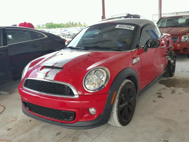 WMWSX3C50CT154687 - 2012 MINI COOPER COU RED photo 2