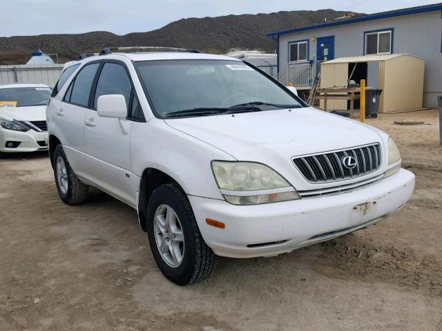 JTJHF10U610196275 - 2001 LEXUS RX 300 WHITE photo 1